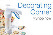 Find all your baked goods decorating needs at the Decorating Corner