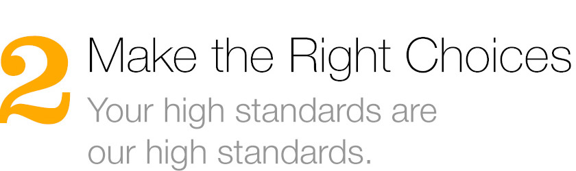 Make the Right Choices