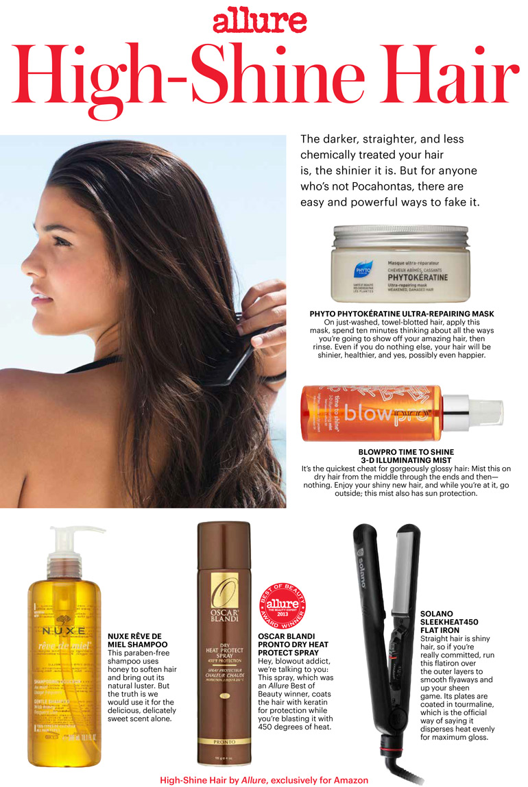 Amazon Com High Shine Hair By Allure Luxury Beauty Beauty