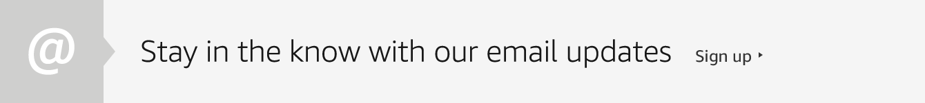 Stay in the know with our email updates