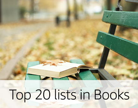 Top 20 lists in Books