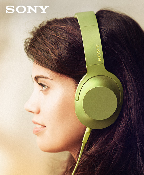 Sony h.ear on premium headphones