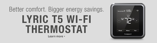 Honeywell Lyric T5 Wi-Fi thermostat