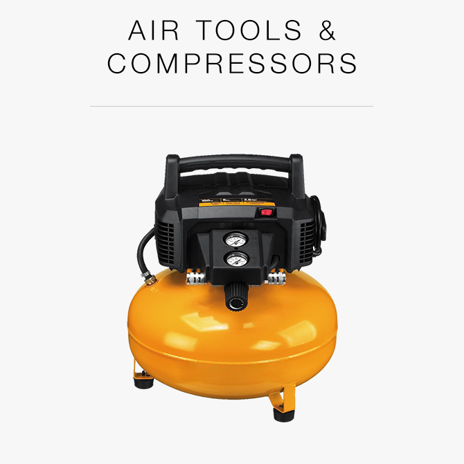 Air tools and compressors