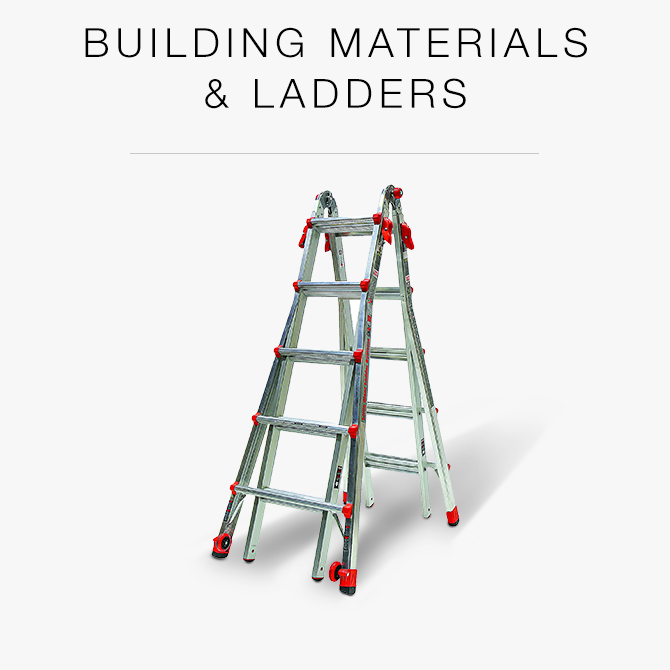 Building Materials and Ladders