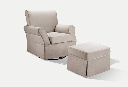Glider-Ottoman-Set