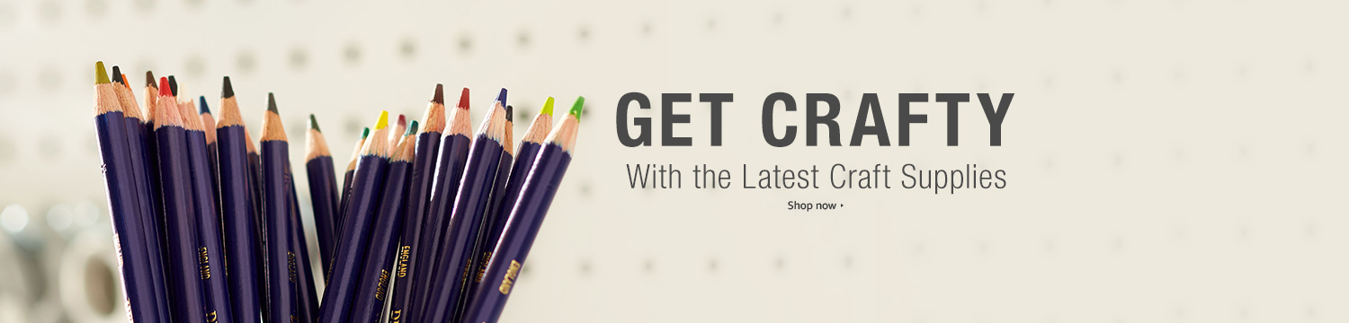 Get crafty with the latest craft supplies