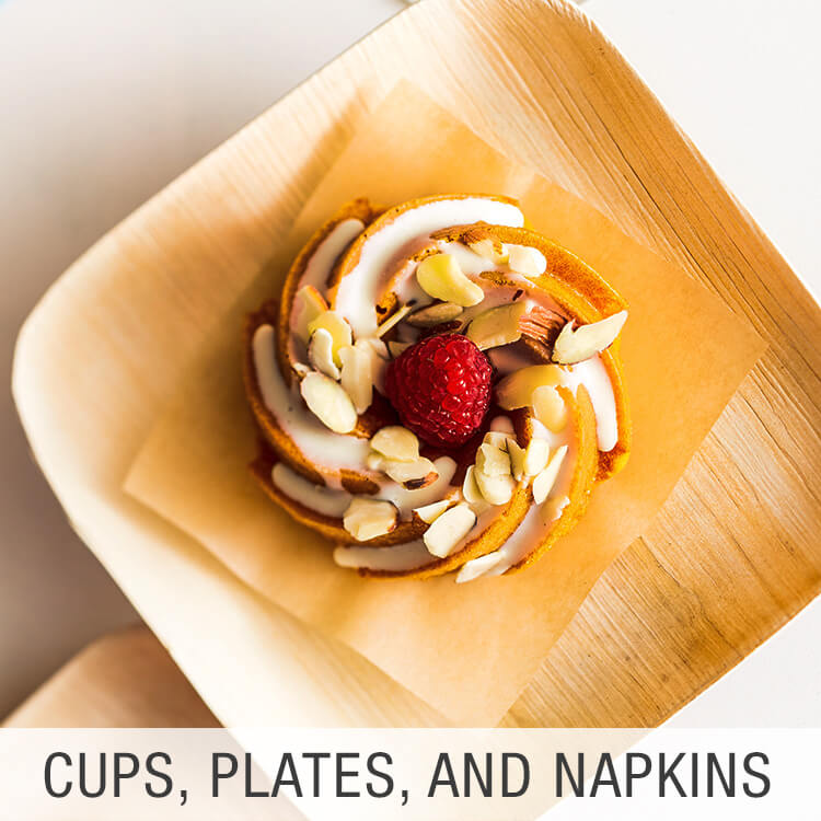 Plates, Cups and Napkins