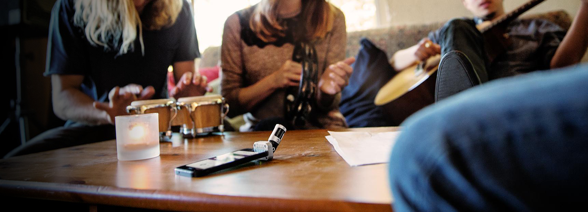 Get stereo recording on the go with the Shure MV88 iOS microphone