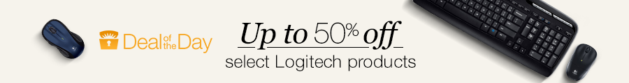 Up to 50% off select Logitech PC accessories