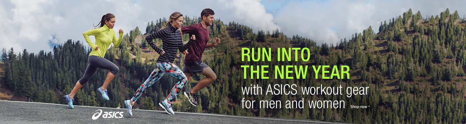 ASICS running gear