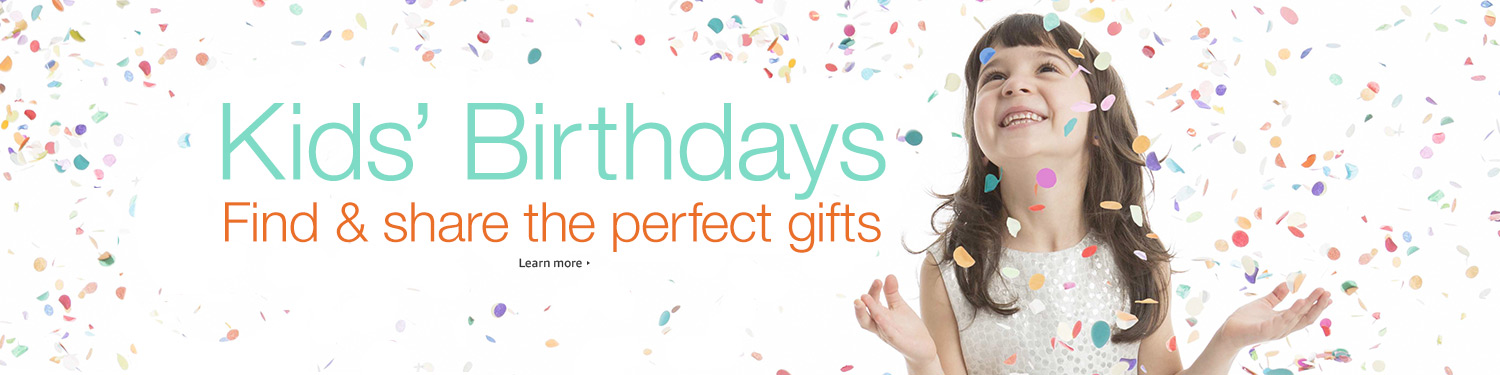 Kids' Birthdays header