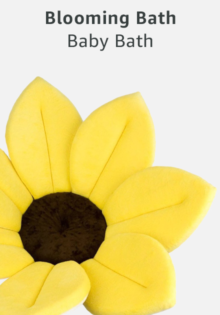 Blooming bath baby bath