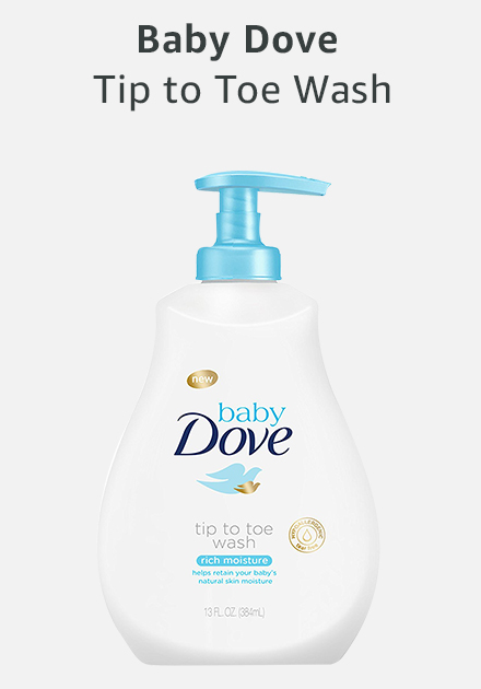 Baby dove tip to toe wash