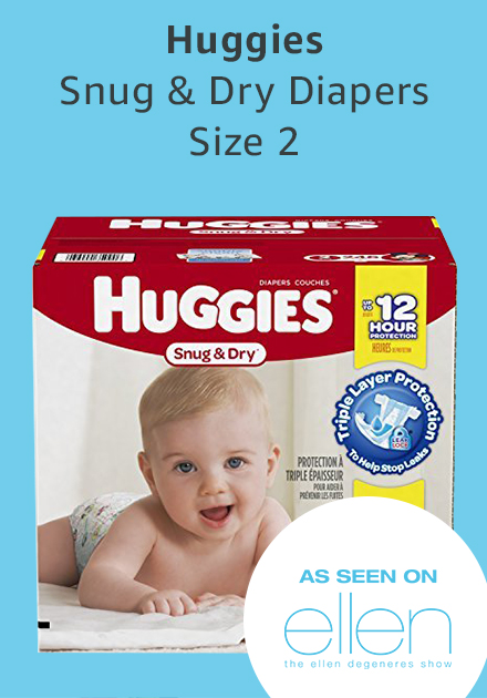 Huggies snug and dry diapers size 2