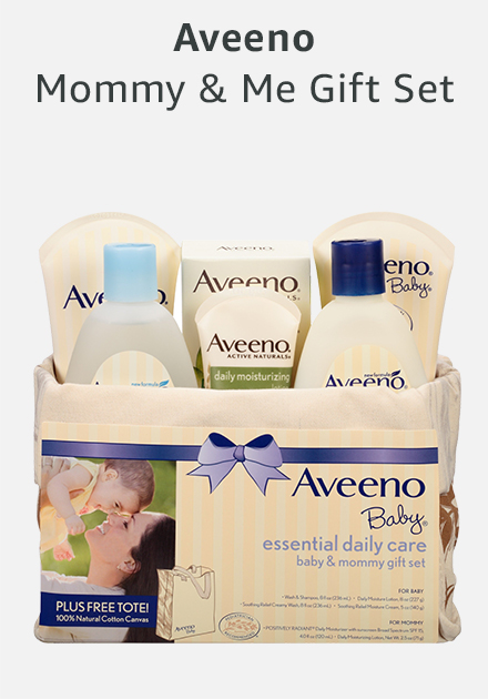 Aveeno mommy and me gift set