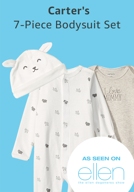 Carter's 7-piece bodysuit set