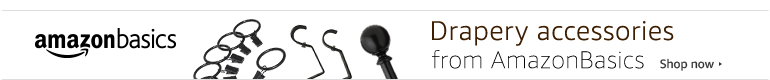 AmazonBasics Drapery Hardware