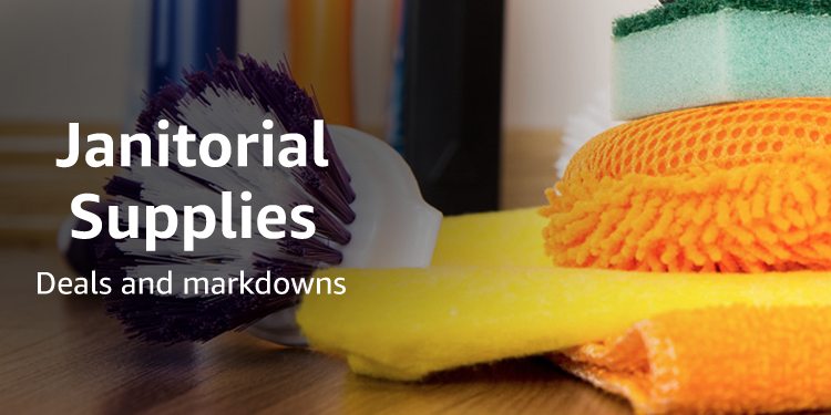 Deals on janitorial supplies