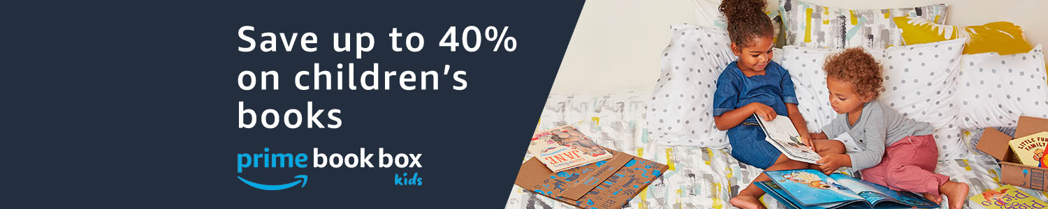 Save up to 40% on children's books with Prime Book Box