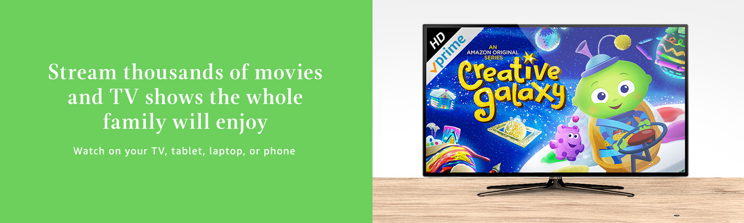 Stream thousands of movies and TV shows - the whole family will enjoy