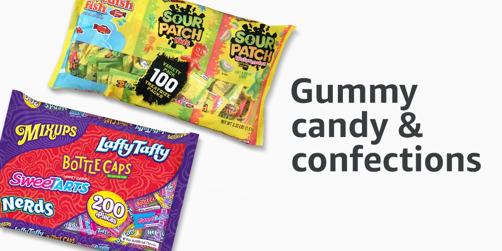 Gummy candy &amp; confections