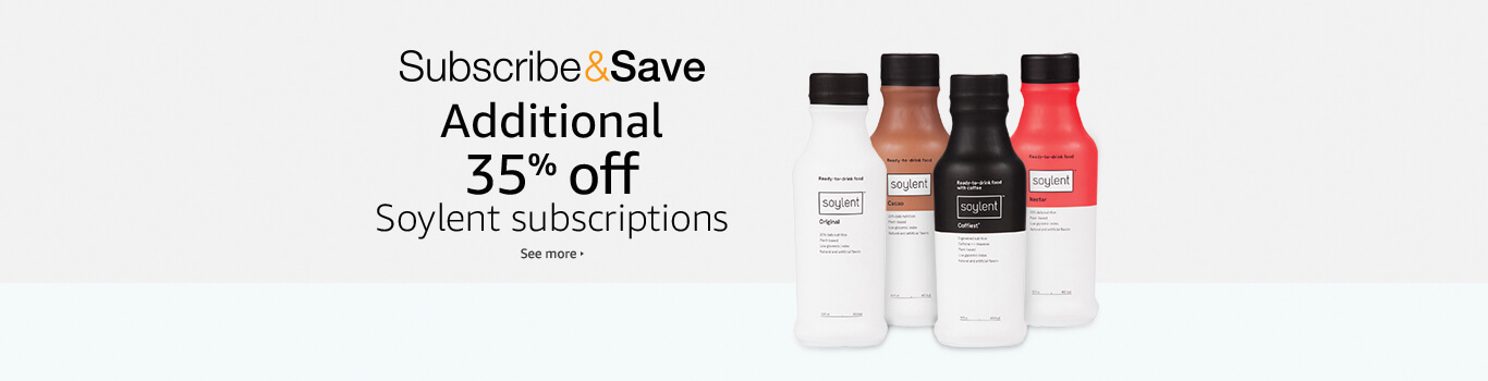 Additional 35% off Soylent subscriptions