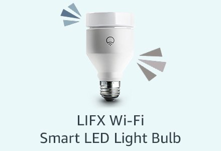 LIFX Wi-Fi Smart LED Light Bulb