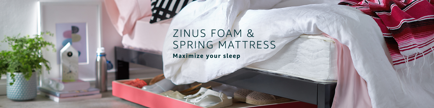 Zinus Foam & Spring Mattress