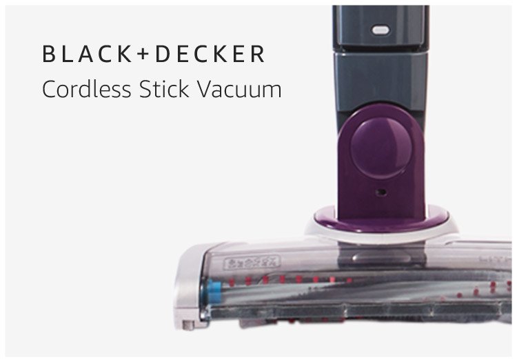 Black+Decker Cordless Stick Vacuum