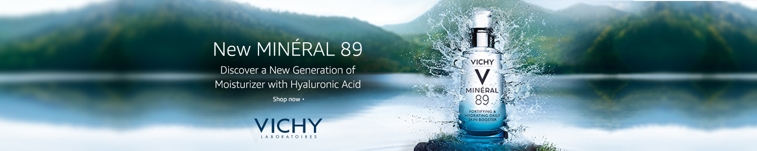 Vichy Mineral 89 Face Moisturizer with Hyaluronic Acid