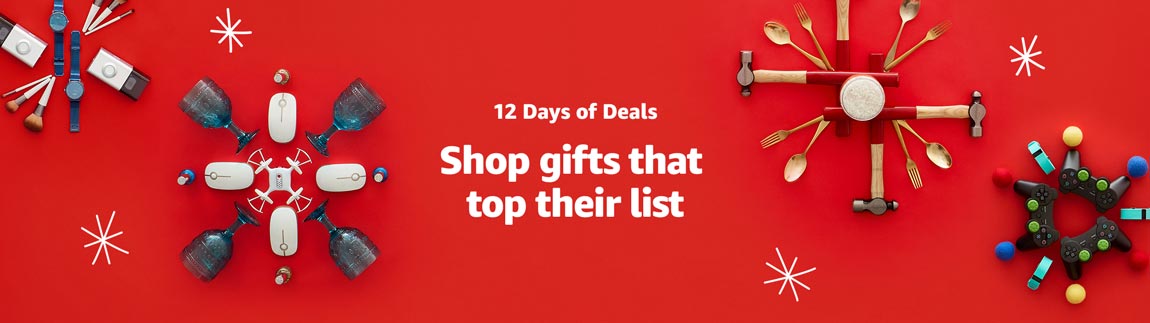 Shop 12 Days of Deals.