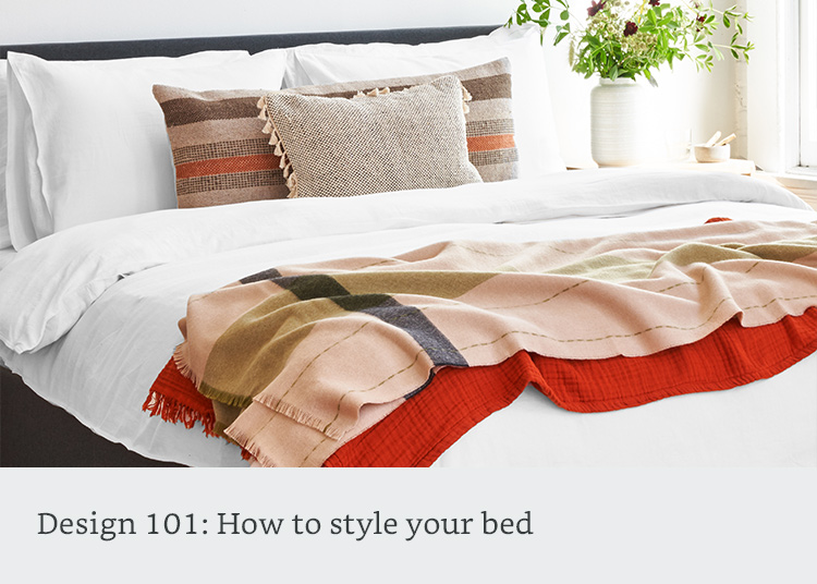 Design 101: bed styling