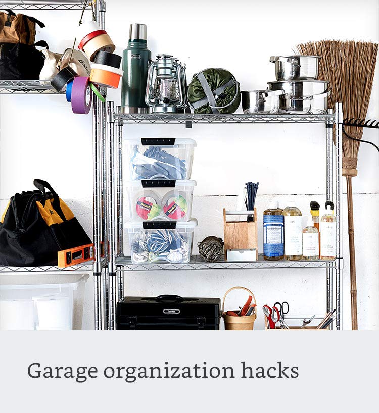 Garage organization hacks