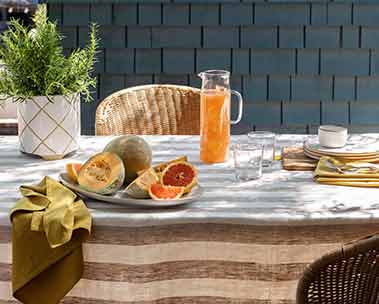 Outdoor tabletop & décor. See more