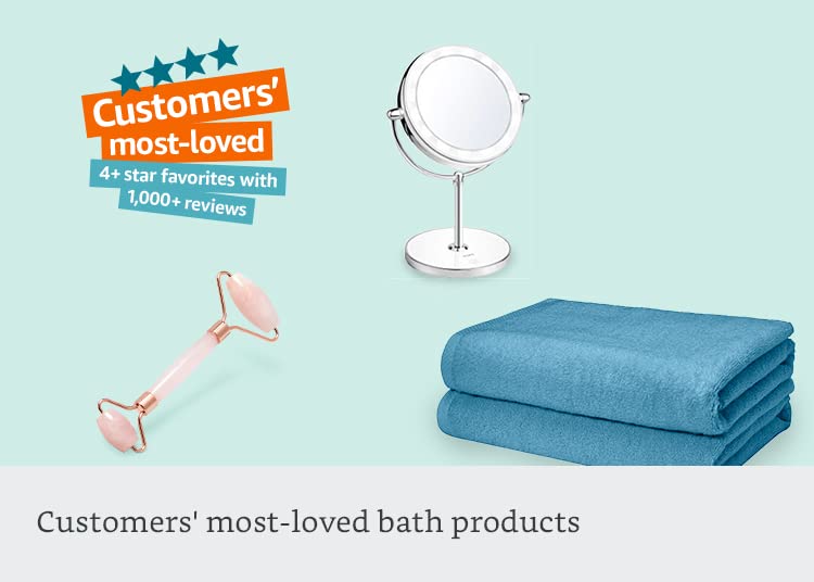 Customers' most-loved bath products