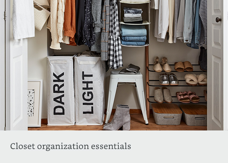 Closet organization essentials