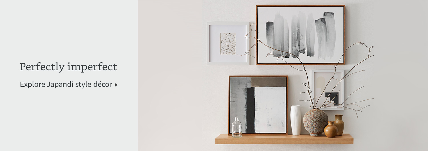 Perfectly imperfect. Explore Japandi style décor.