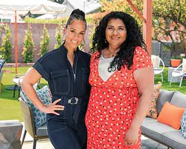 Home makeover with Alicia Keys