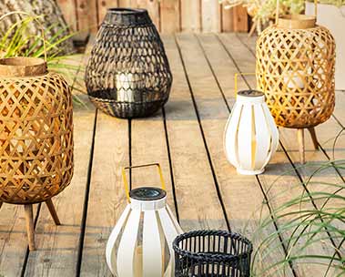 Light up the night. Shop outdoor lighitng