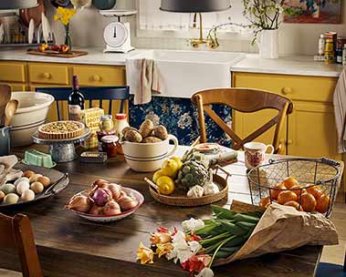Cottagecore style. Shop on-trend kitchen & dining