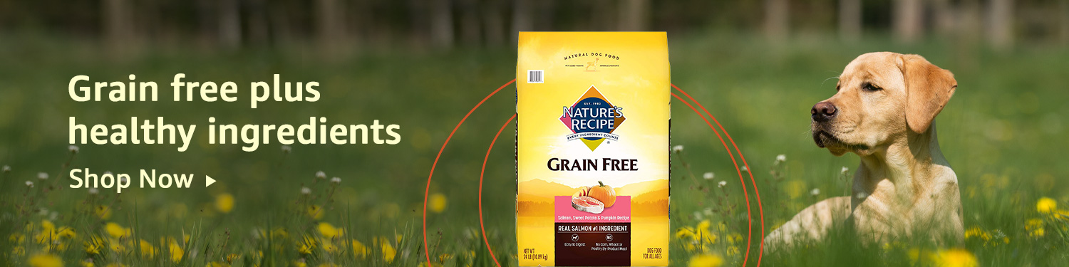 Grain free plus healthy ingredients