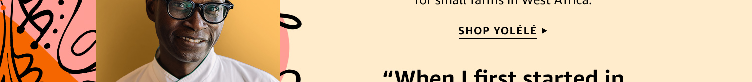 but Africa was the big absence. I saw this as an opportunity.  Portrait of Pierre Thiam, Chef & Founder of Yolélé