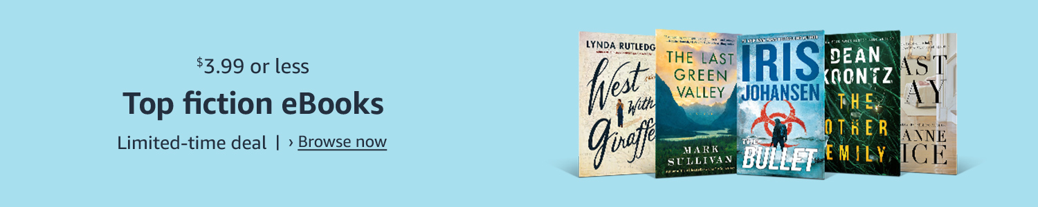 Limited-time deal: Top fiction eBooks for $3.99 or less