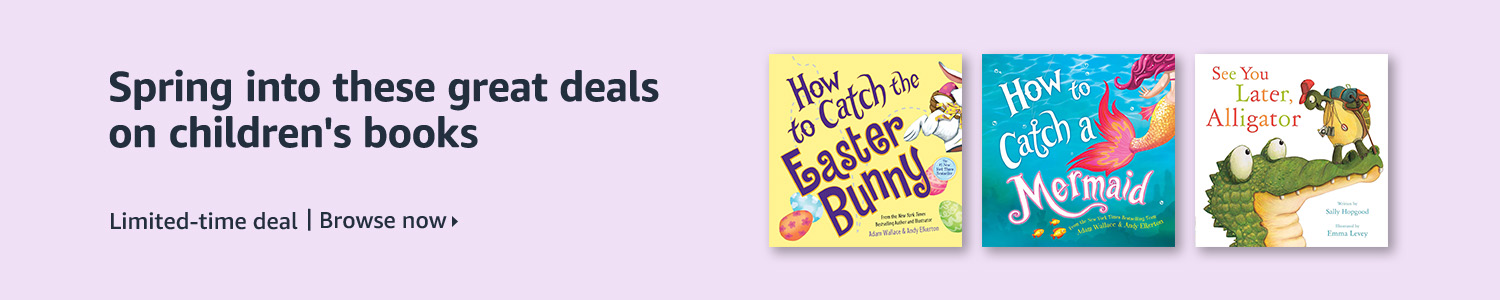 Spring into these great deals on children's books
