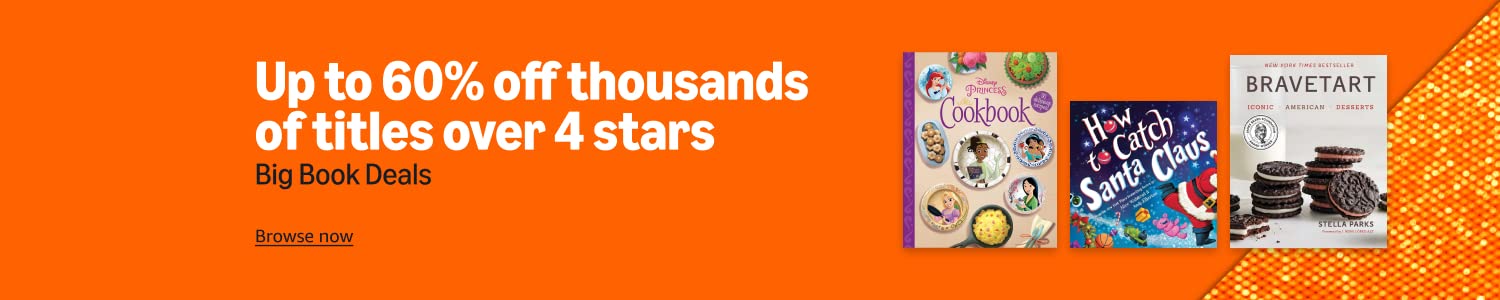 Big Book Deals: Up to 60% off thousands of titles over 4 stars