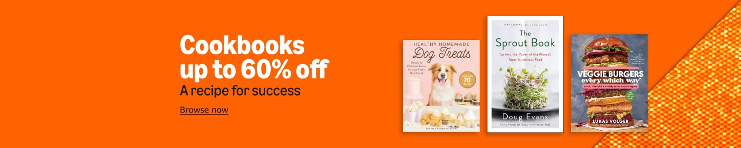 A recipe for success: Cookbooks up to 60% off