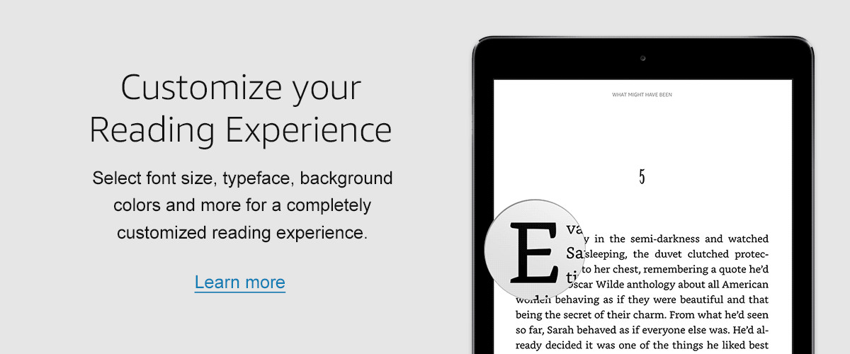 customize your reading experience