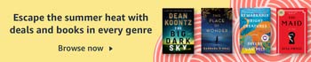 Escape the summer heat with deals and books in every genre