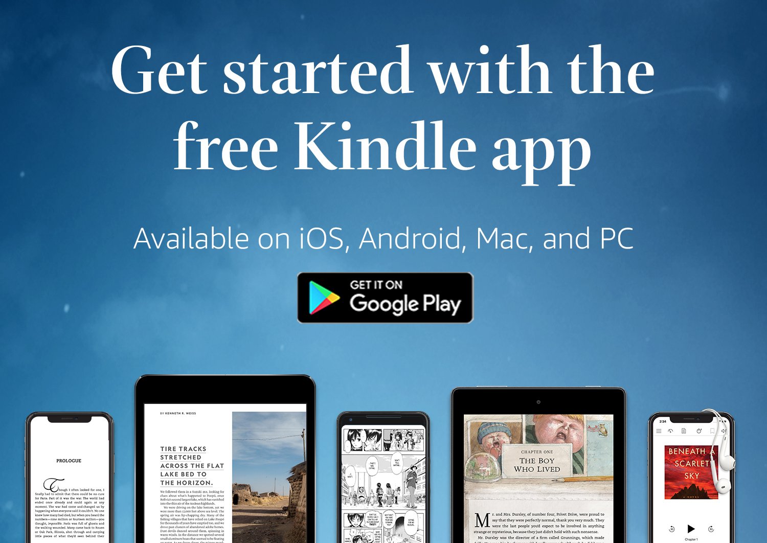 Free Kindle Reading Apps for iOS, Android, Mac, and PC